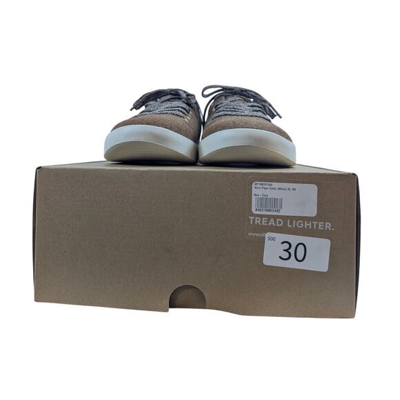 Allbirds Wool Piper Earth White Mens 8 M Fashion Sneaker Brown‎ Casual Shoe NWB